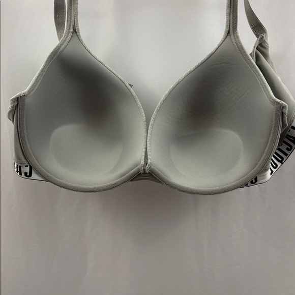Cacique Boost Plunge Women Bra Size 46DD Gray Lightly Padded Underwire - Picture 9 of 11